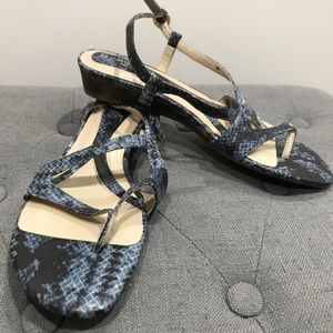 Naturalizer N5 comfort sandal jangle blue size 8